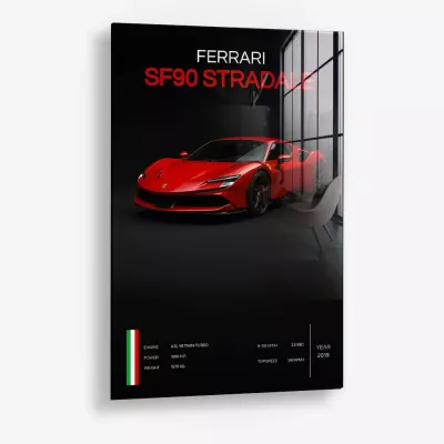 Hypercars – Ferrari SF90 Stradale – Vidrio