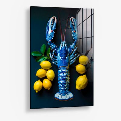 Blue Lobster III – Vidrio