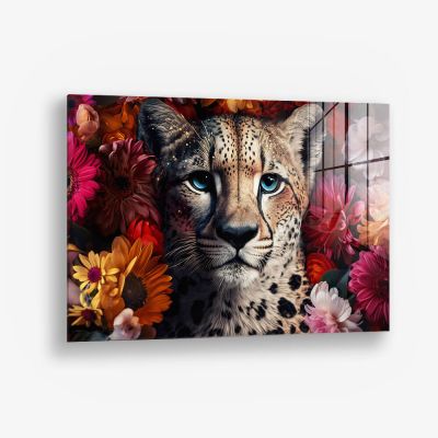 Flower Cheetah – Vidrio