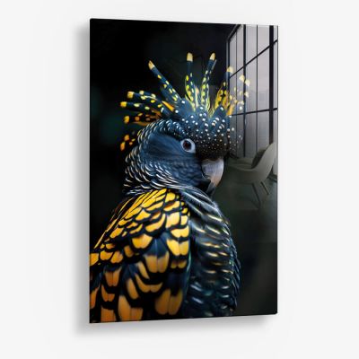 Golden Cockatoo – Vidrio