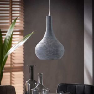 Hanglamp 1L Grey punch
