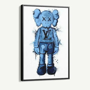 Blue BearbrickCvas-Detail-1