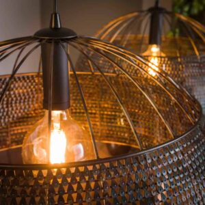 Hanglamp 2L aperto chiuso Ø60