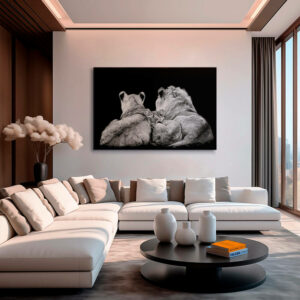 3.-Canvas-Mockup-The-Lion-Family-III